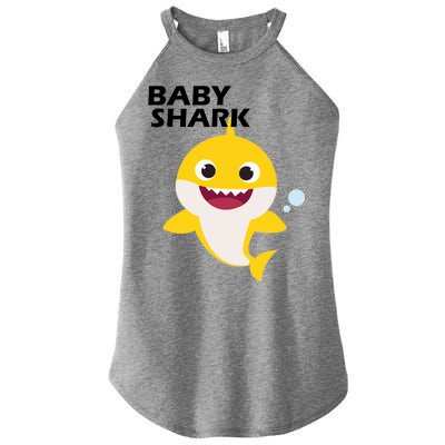 Cute Baby Shark Women's Perfect Tri Rocker Tank