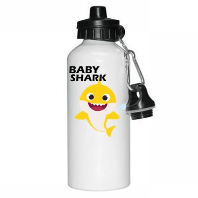 Cute Baby Shark Aluminum Water Bottle