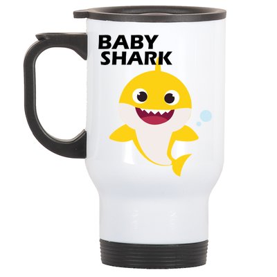 Cute Baby Shark Stainless Steel Travel Mug