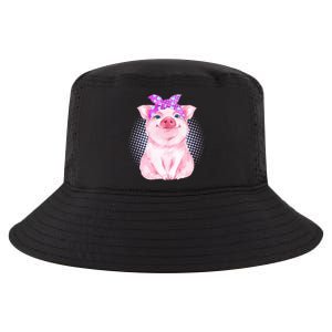 Cute Bandanna Pig Cool Comfort Performance Bucket Hat