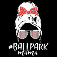 Cute Baseball Ballpark Mama  Cooling Performance Crew T-Shirt