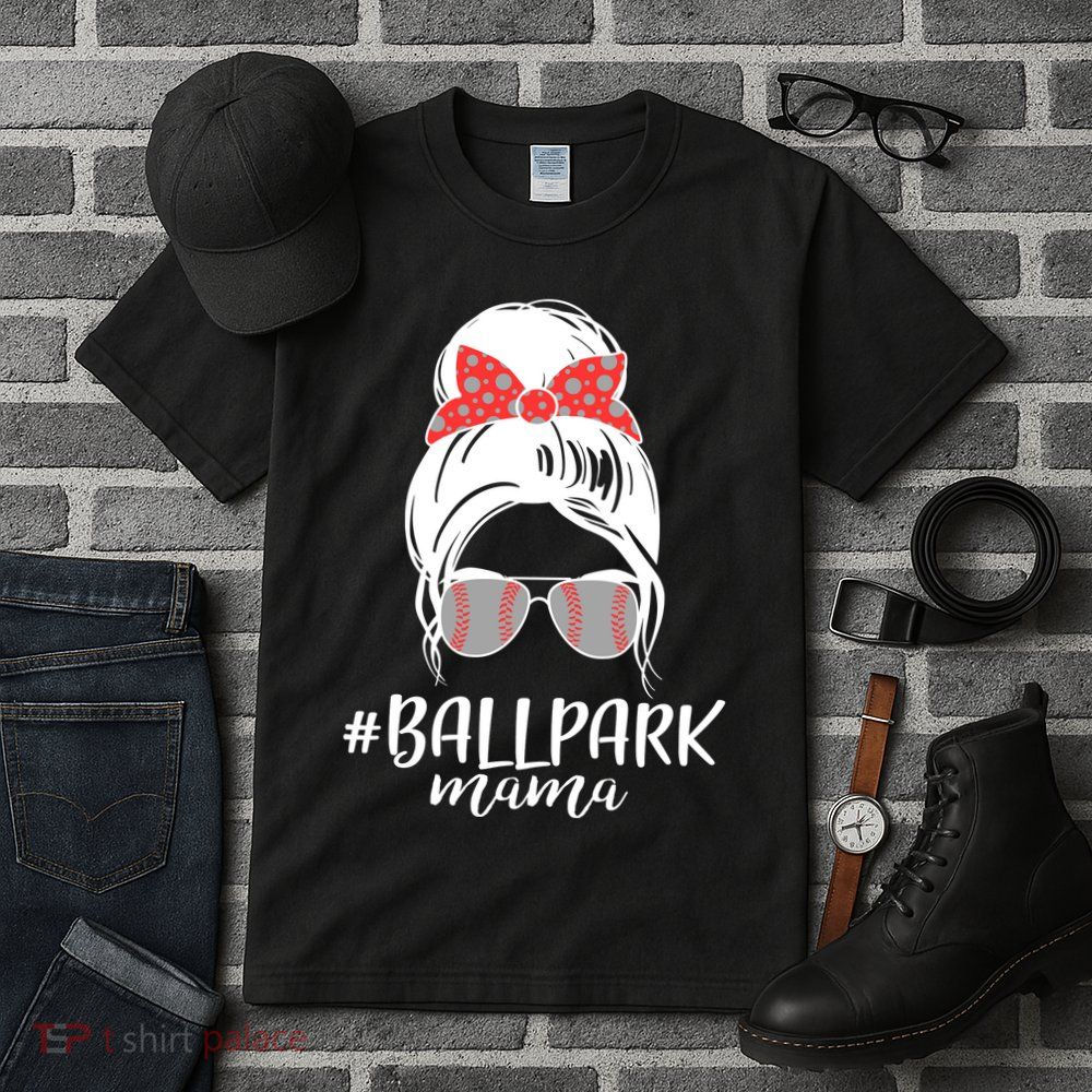 Cute Baseball Ballpark Mama  Tall T-Shirt