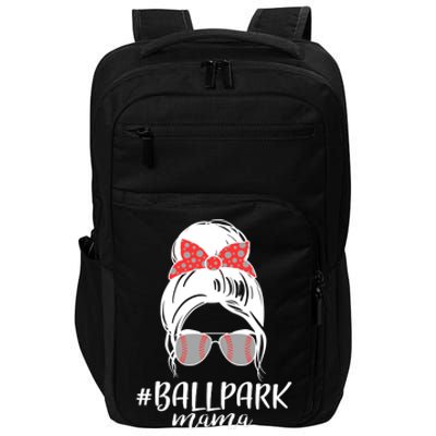 Cute Baseball Ballpark Mama  Impact Tech Backpack