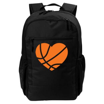 Cute Basketball Heart Daily Commute Backpack