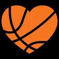Cute Basketball Heart 16 in Basic Backpack