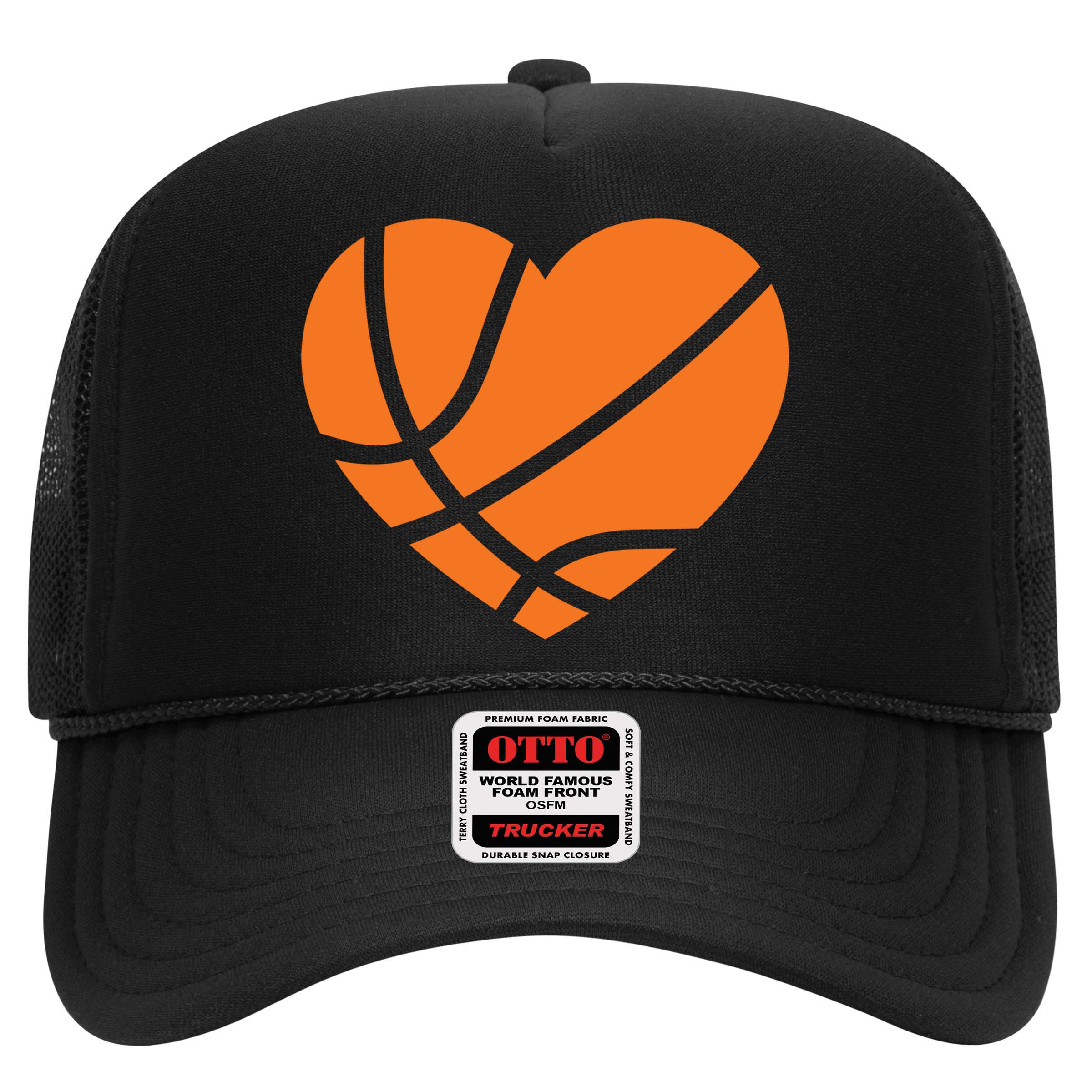 Cute Basketball Heart Hat