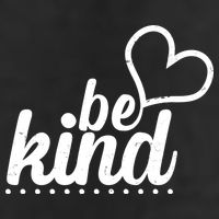 Cute Be Kind Kindness Awareness 7 Panel Mesh Trucker Snapback Hat