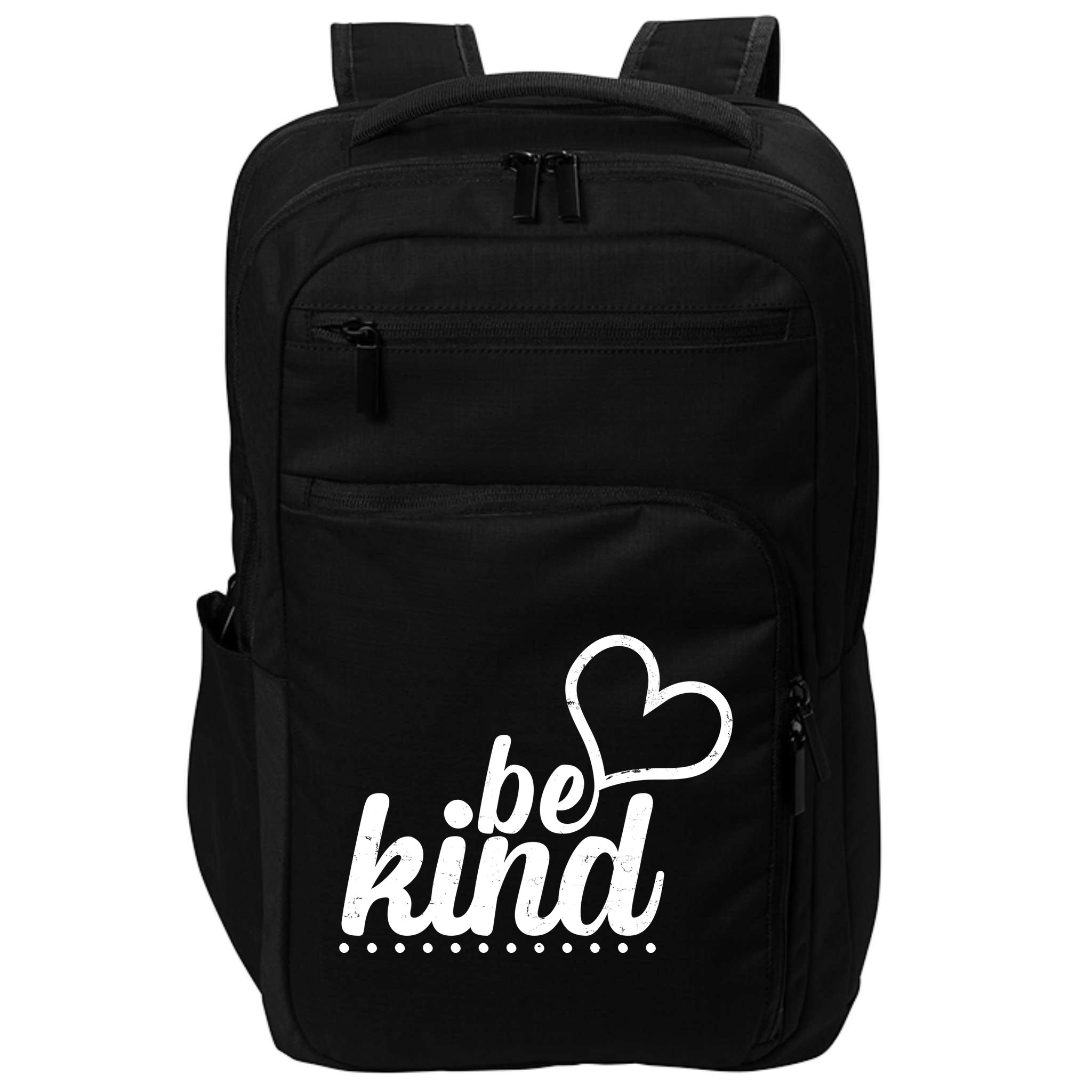 Cute Be Kind Kindness Awareness Impact Tech Backpack
