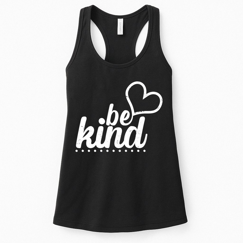 Cute Be Kind Kindness Awareness Womens Tank Top