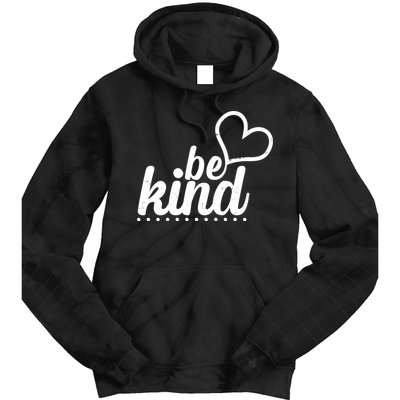 Cute Be Kind Kindness Awareness Tie Dye Hoodie