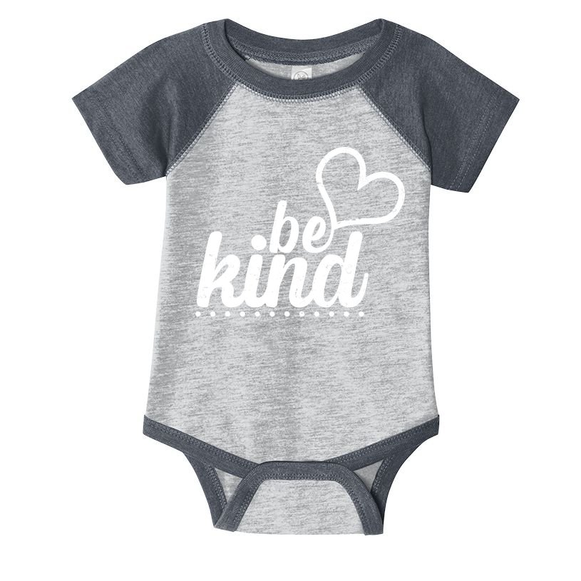 Cute Be Kind Kindness Awareness Infant Baby Jersey Bodysuit