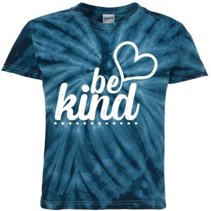 Cute Be Kind Kindness Awareness Kids Tie-Dye T-Shirt