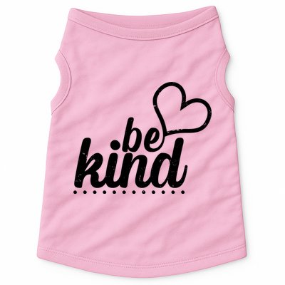 Cute Be Kind Kindness Awareness Doggie Tank