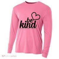 Cute Be Kind Kindness Awareness Cooling Performance Long Sleeve Crew