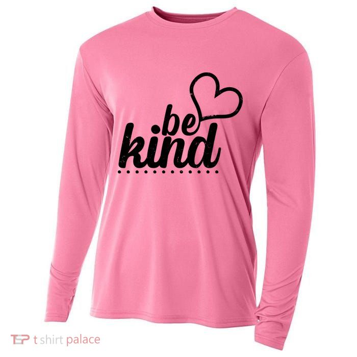 Cute Be Kind Kindness Awareness Cooling Performance Long Sleeve Crew