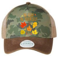 Cute Be-Leaf In Yourself Legacy Tie Dye Trucker Hat