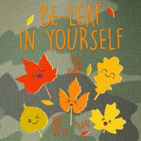 Cute Be-Leaf In Yourself Legacy Tie Dye Trucker Hat