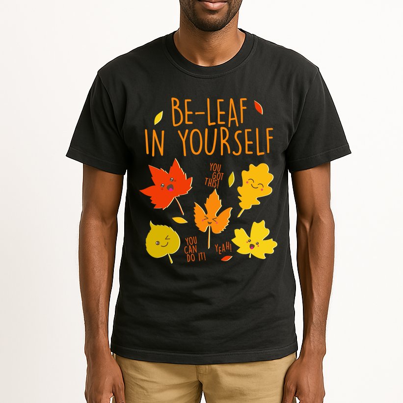 Cute Be-Leaf In Yourself Tall T-Shirt