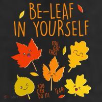 Cute Be-Leaf In Yourself 25L Jumbo Tote