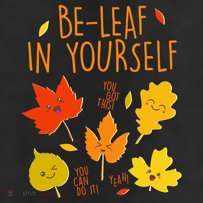 Cute Be-Leaf In Yourself 25L Jumbo Tote