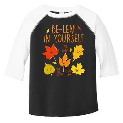 Cute Be-Leaf In Yourself Toddler Fine Jersey T-Shirt