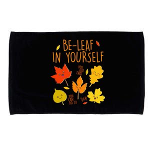 Cute Be-Leaf In Yourself Microfiber Hand Towel