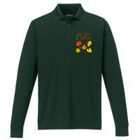 Cute Be-Leaf In Yourself Performance Long Sleeve Polo