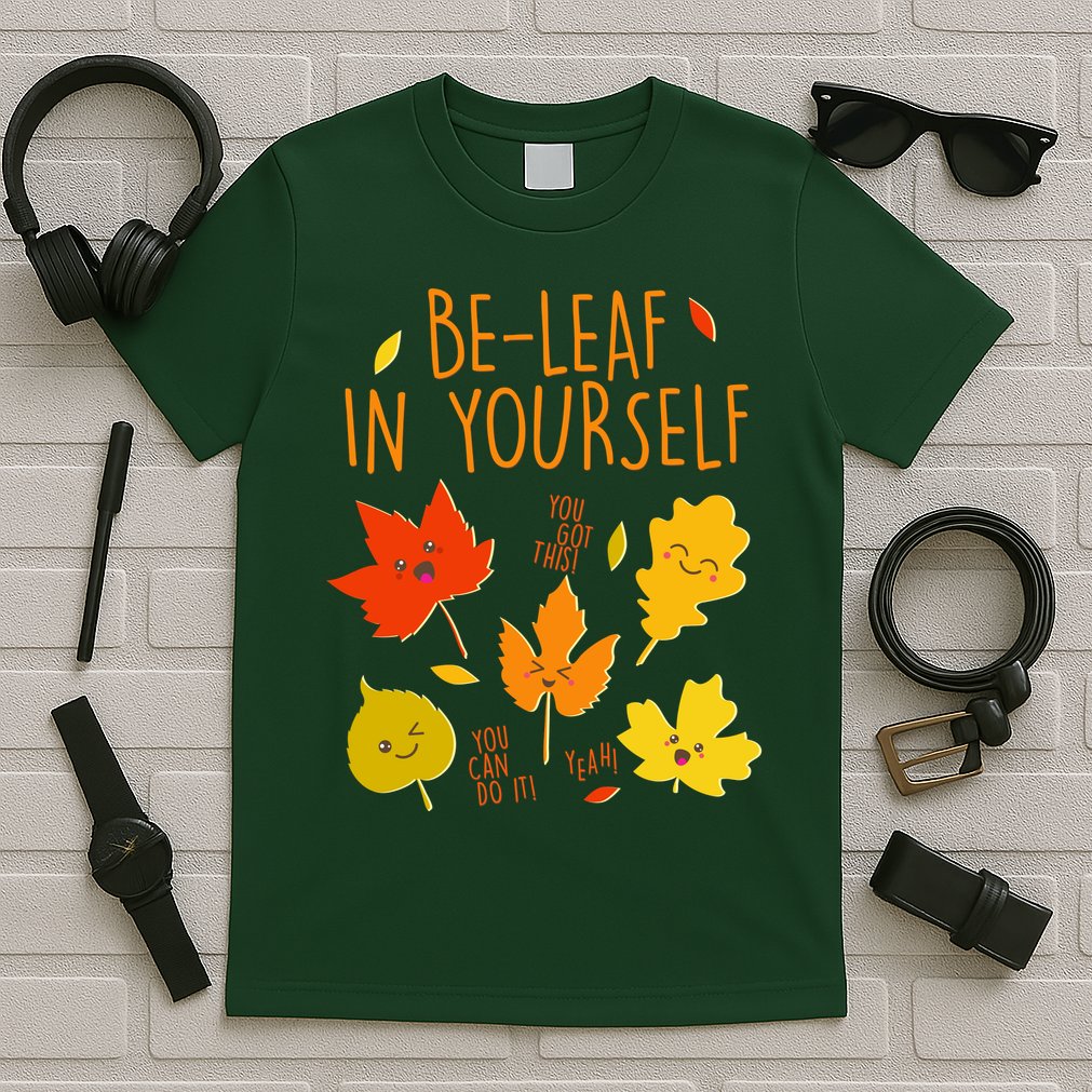 Cute Be-Leaf In Yourself T-Shirt
