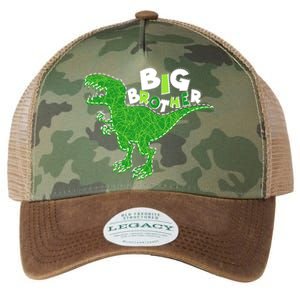 Cute Big Brother T-Rex Dinosaur Legacy Tie Dye Trucker Hat