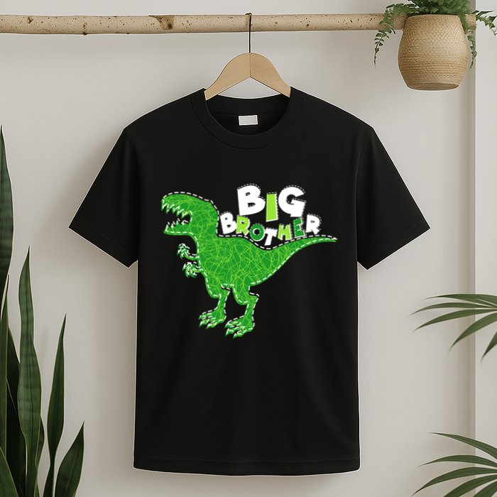Cute Big Brother T-Rex Dinosaur T-Shirt