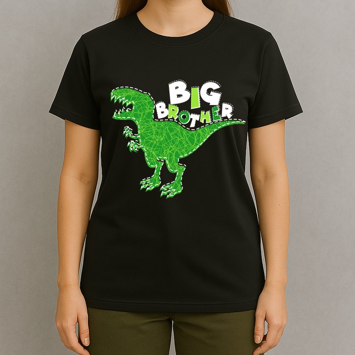 Cute Big Brother T-Rex Dinosaur T-Shirt