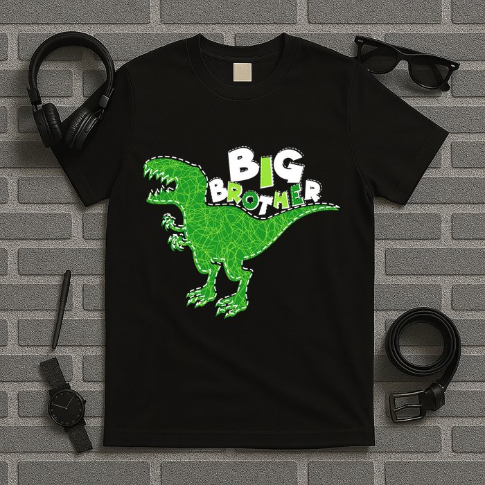 Cute Big Brother T-Rex Dinosaur T-Shirt