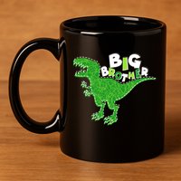 Cute Big Brother T-Rex Dinosaur 11oz C Handle Ceramic Mug