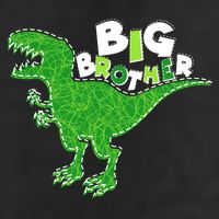 Cute Big Brother T-Rex Dinosaur 11oz C Handle Ceramic Mug