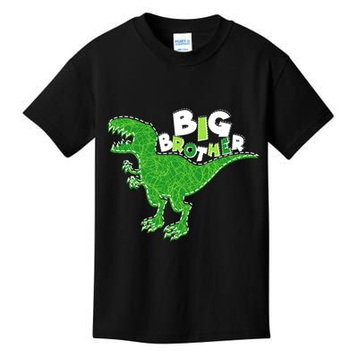 Cute Big Brother T-Rex Dinosaur Kids T-Shirt