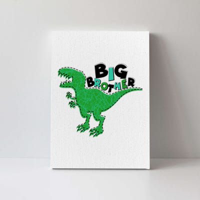 Cute Big Brother T-Rex Dinosaur Canvas