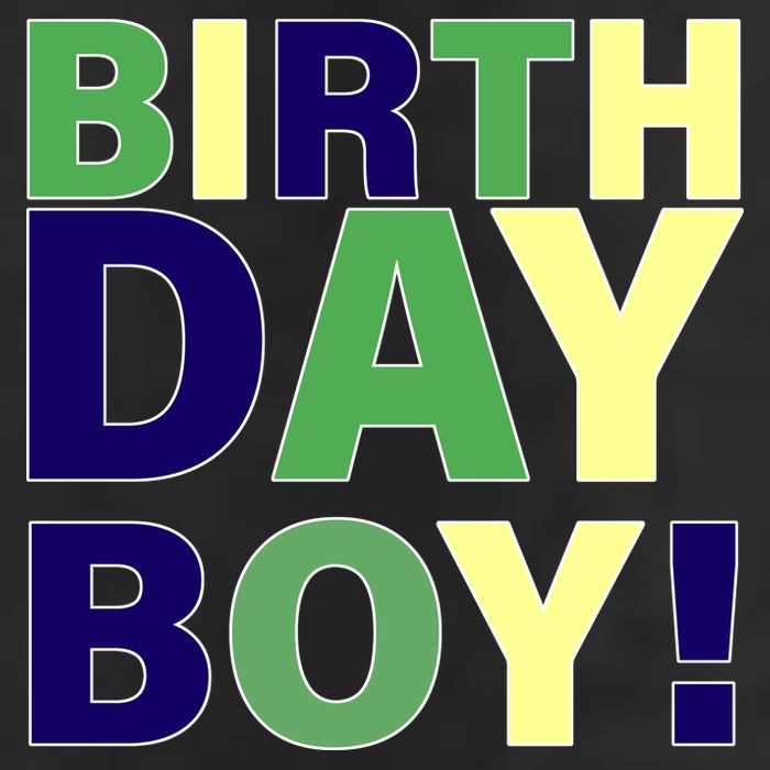 Cute Birthday Boy! 7 Panel Mesh Trucker Snapback Hat