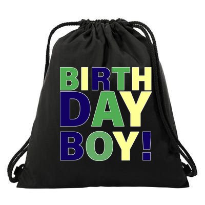 Cute Birthday Boy! Drawstring Bag