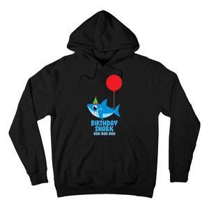 Cute Birthday Shark Doo Doo Doo  Hoodie