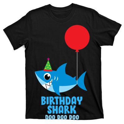 Cute Birthday Shark Doo Doo Doo  T-Shirt