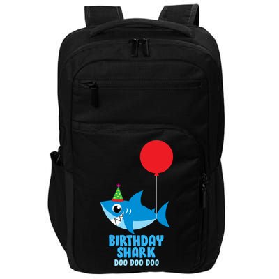 Cute Birthday Shark Doo Doo Doo  Impact Tech Backpack