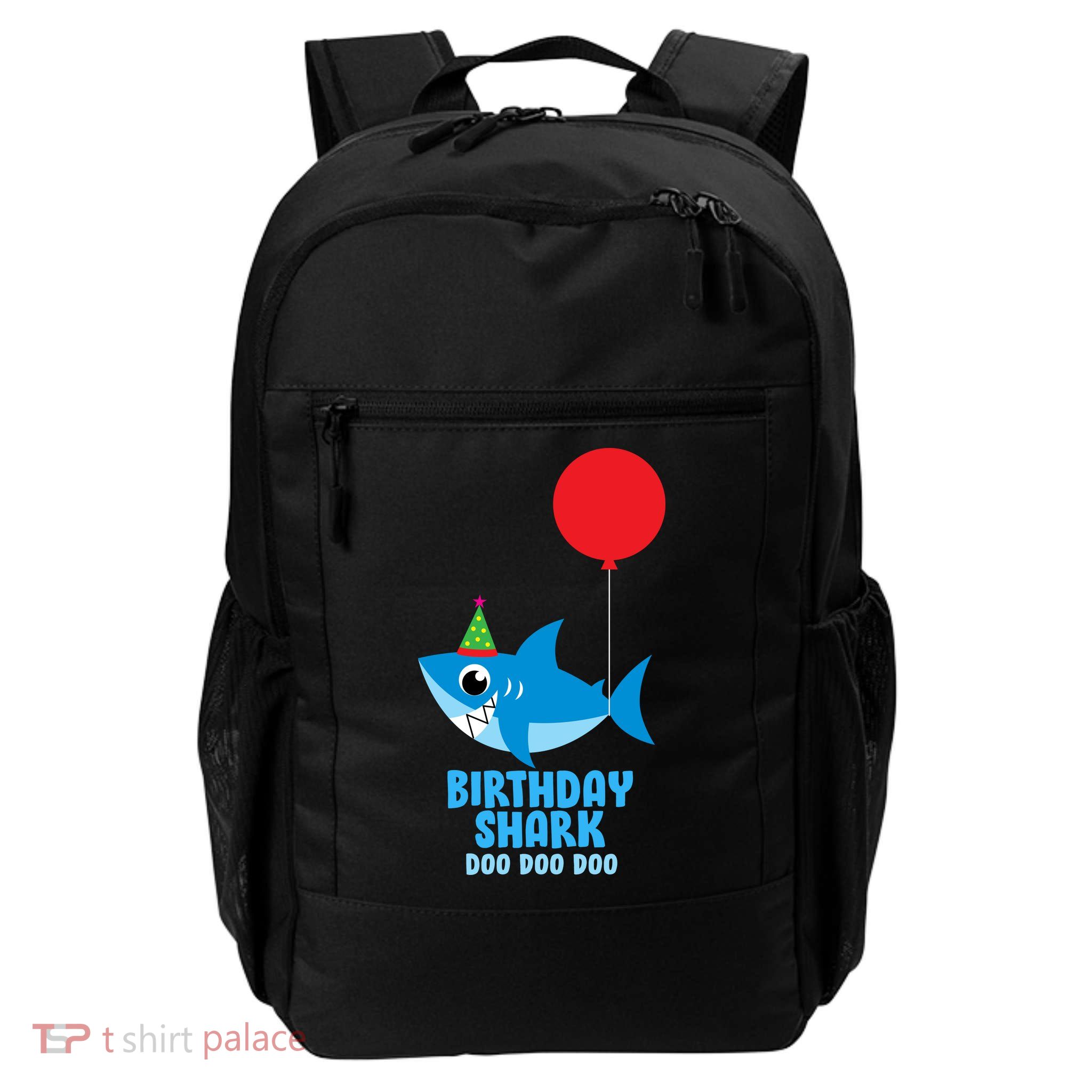 Cute Birthday Shark Doo Doo Doo  Daily Commute Backpack