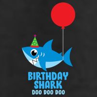 Cute Birthday Shark Doo Doo Doo  12oz Stainless Steel Coffee Mug