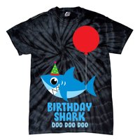 Cute Birthday Shark Doo Doo Doo  Tie-Dye T-Shirt