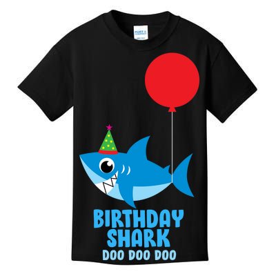 Cute Birthday Shark Doo Doo Doo  Kids T-Shirt