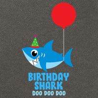 Cute Birthday Shark Doo Doo Doo  Cotton Canvas Backpack