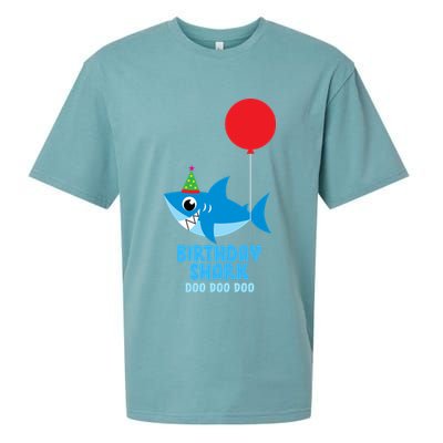 Cute Birthday Shark Doo Doo Doo  Sueded Cloud Jersey T-Shirt