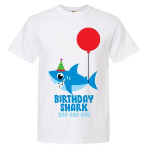 Cute Birthday Shark Doo Doo Doo  Garment-Dyed Heavyweight T-Shirt