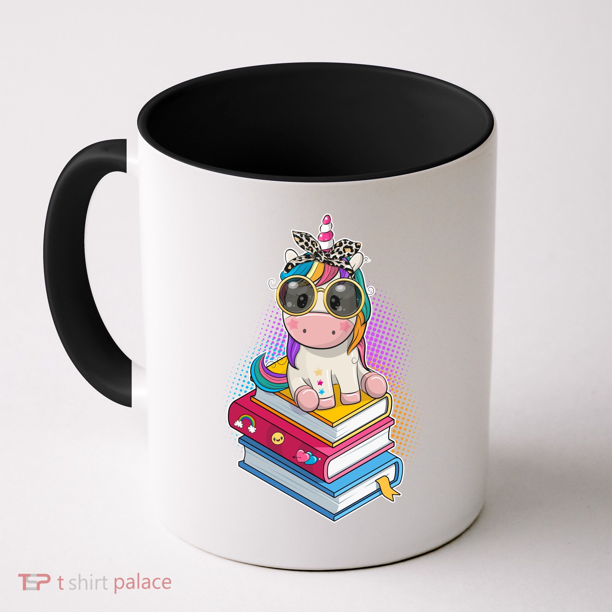 Cute Book Lover Unicorn Back to School Mug