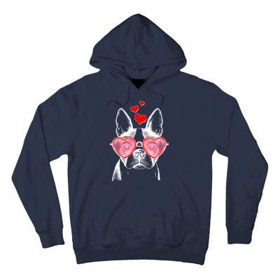 Cute Boston Terrier Tall Hoodie